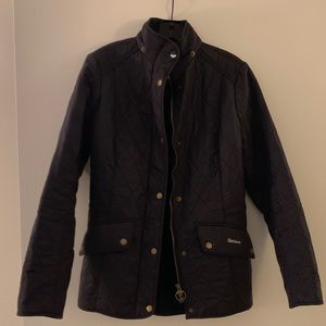 Barbour Navy Quilted Jacket